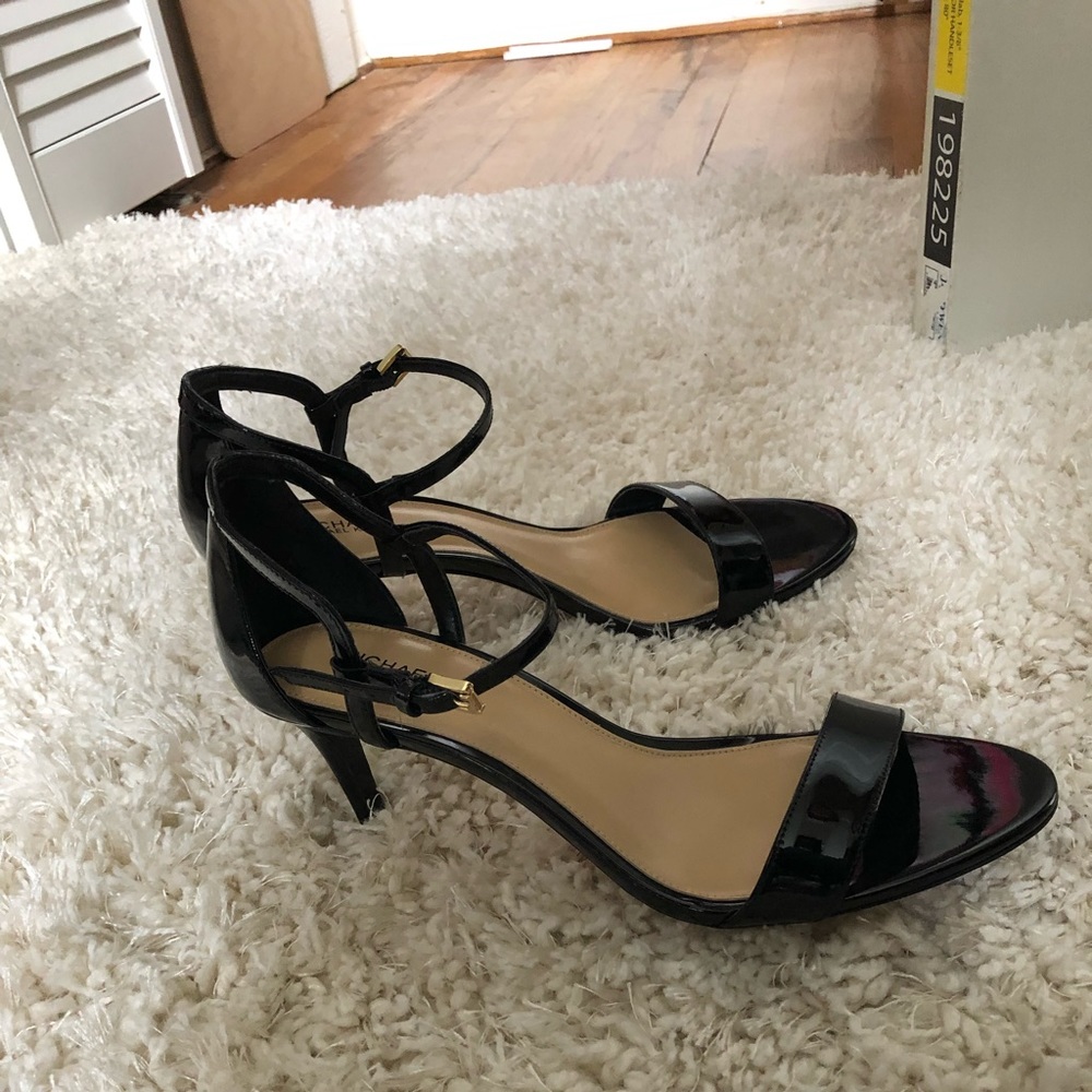Michael Kors black heels worn only once